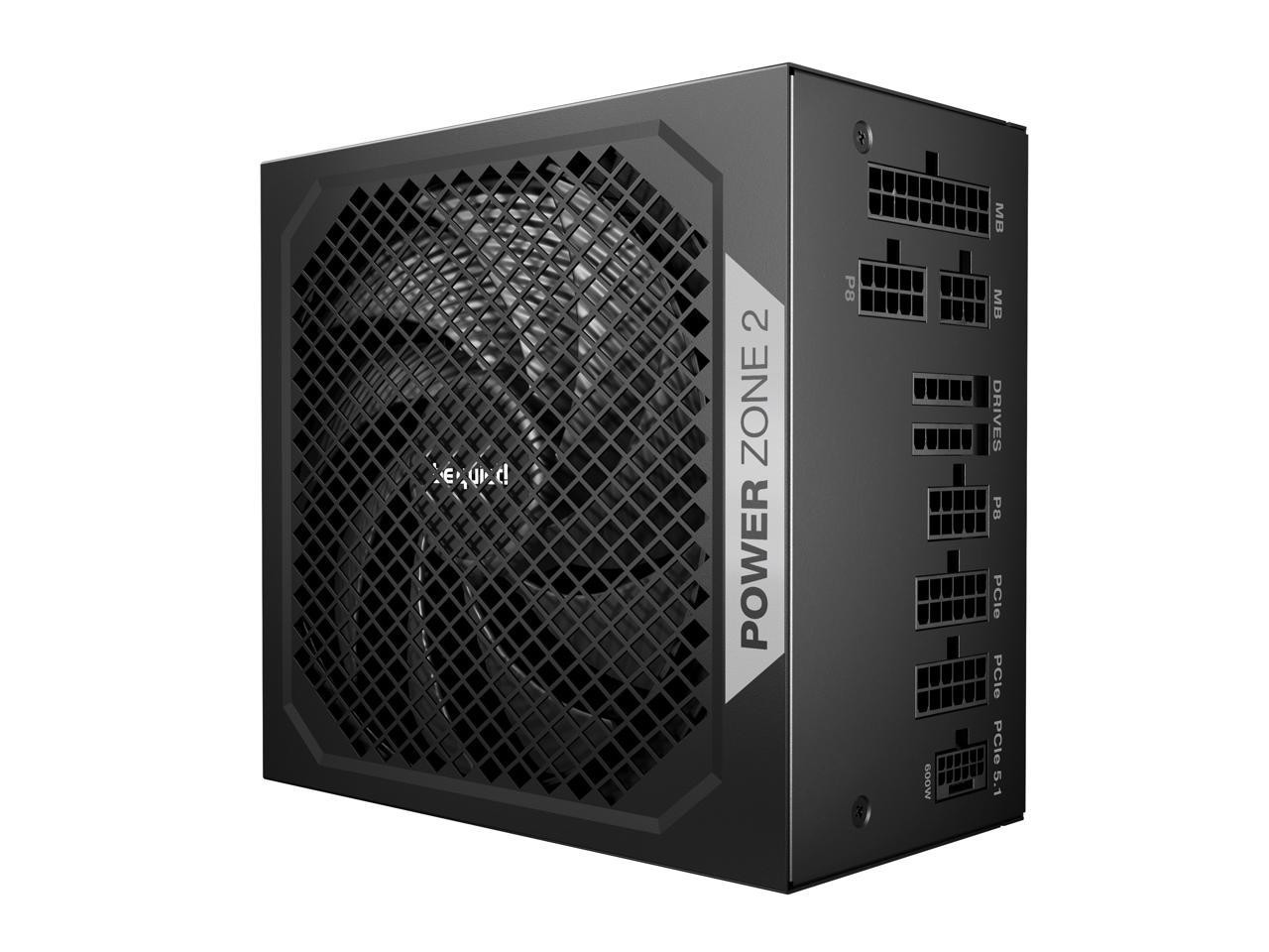 be quiet Power Zone 2 1000 W ATX12V 3.1 80 PLUS® Platinum and Cybenetics Platinu