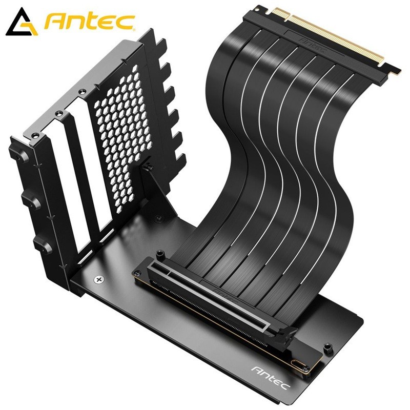 Antec AT-RCVB-BK200-PCIE5 RTX50 PCI-E 5.0 Riser Cable Vertical Bracket Kit