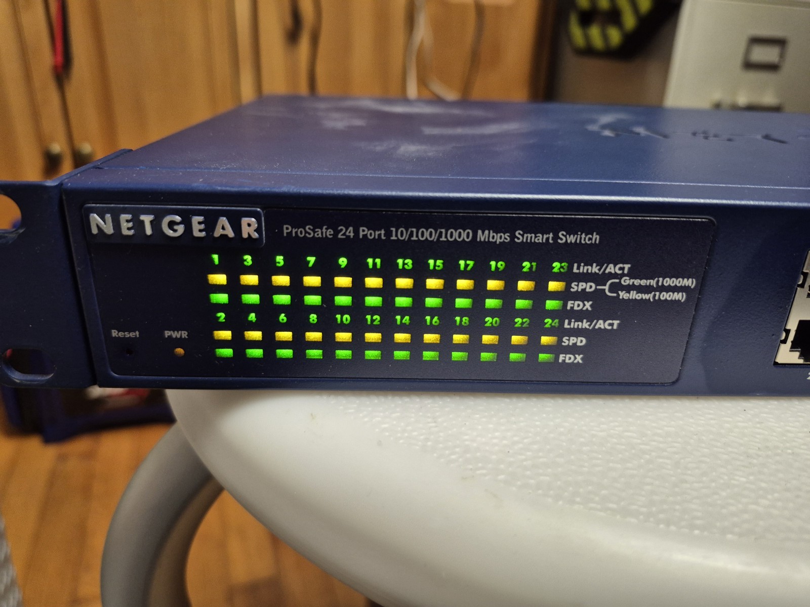 NETGEAR  ProSafe (GS724T-400NAS) Rack Mountable Switch Managed