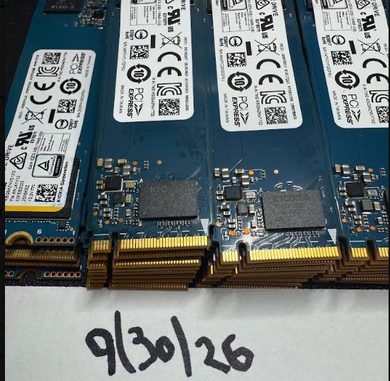 KIOXIA KBG5AZNV512G 512GB M.2 NVMe SSD — TESTED & READY TO USE