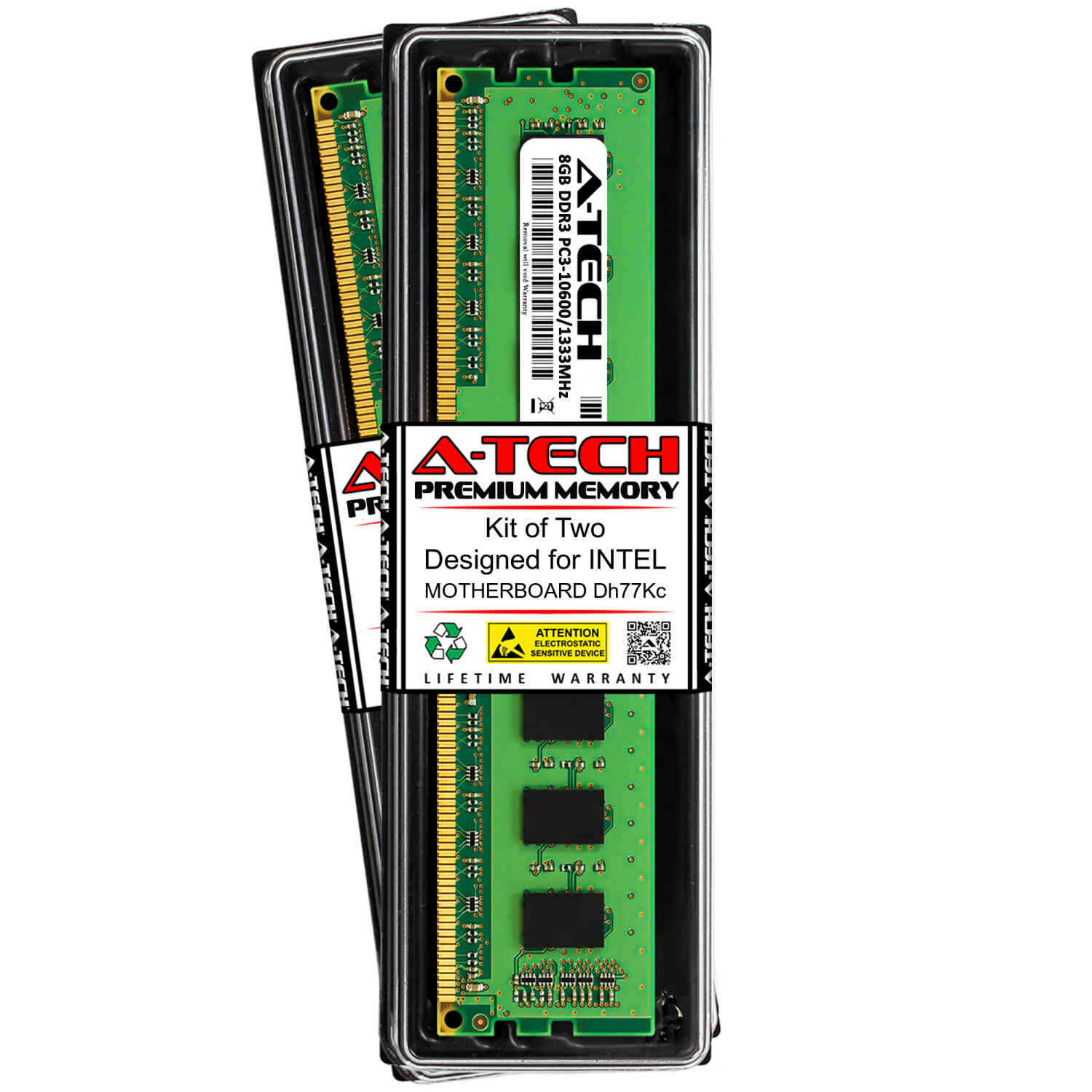 16GB 2x 8GB PC3-10600 Intel DH77KC DZ68DB Memory RAM