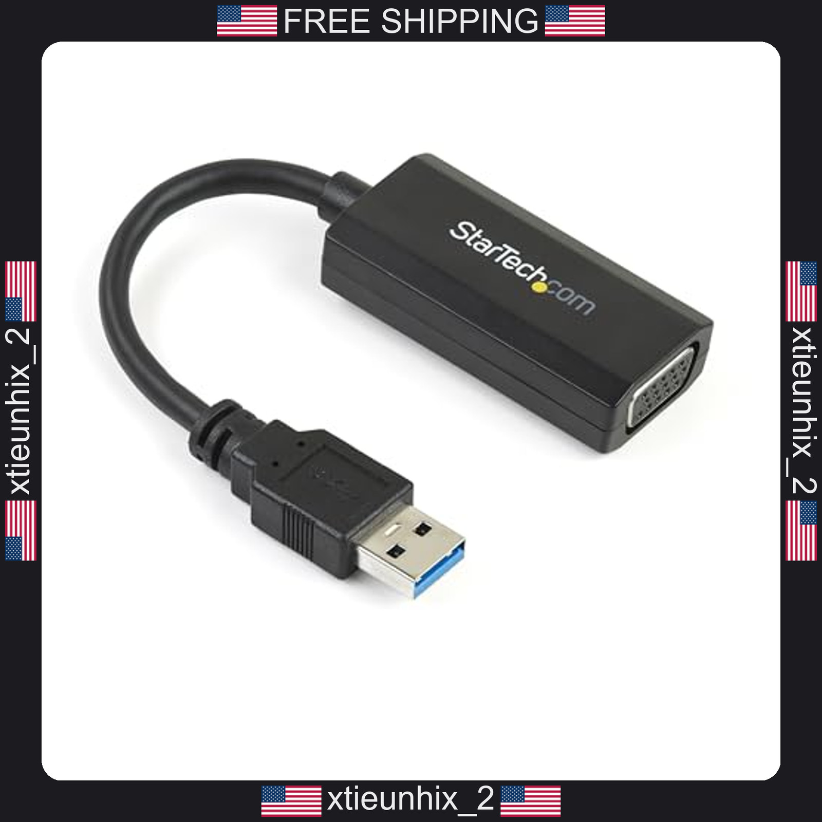 StarTech USB 3.0 to VGA Adapter 1920x1200 for Windows Computers