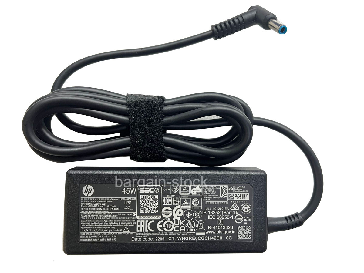 Original HP 19.5V 2.31A 45W AC Power Adapter L25296-002 741727-001 TPN-CA14 PSU