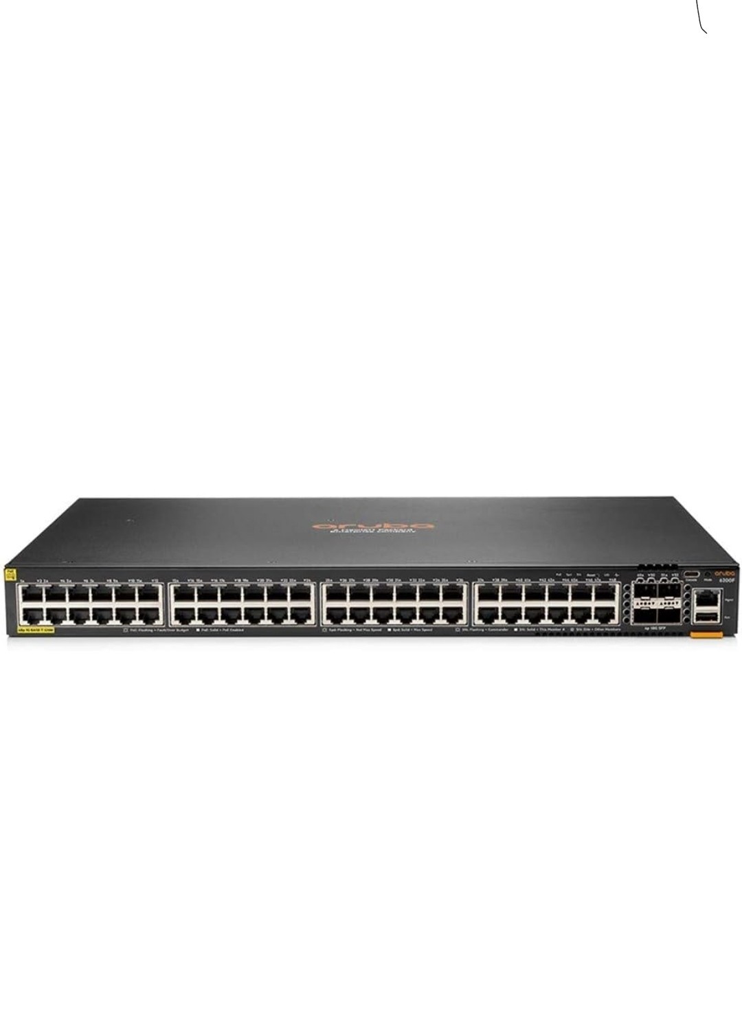 Aruba 2930F JL253A 48-Port Gigabit Fully Managed Rack Mount Switch SFP+