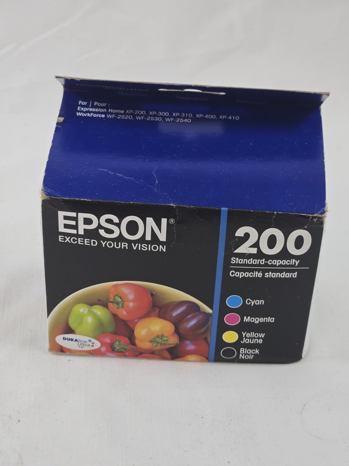 Epson 200 Standard Capacity Ink Cartridges CMYK Multi-Pack Genuine OEM