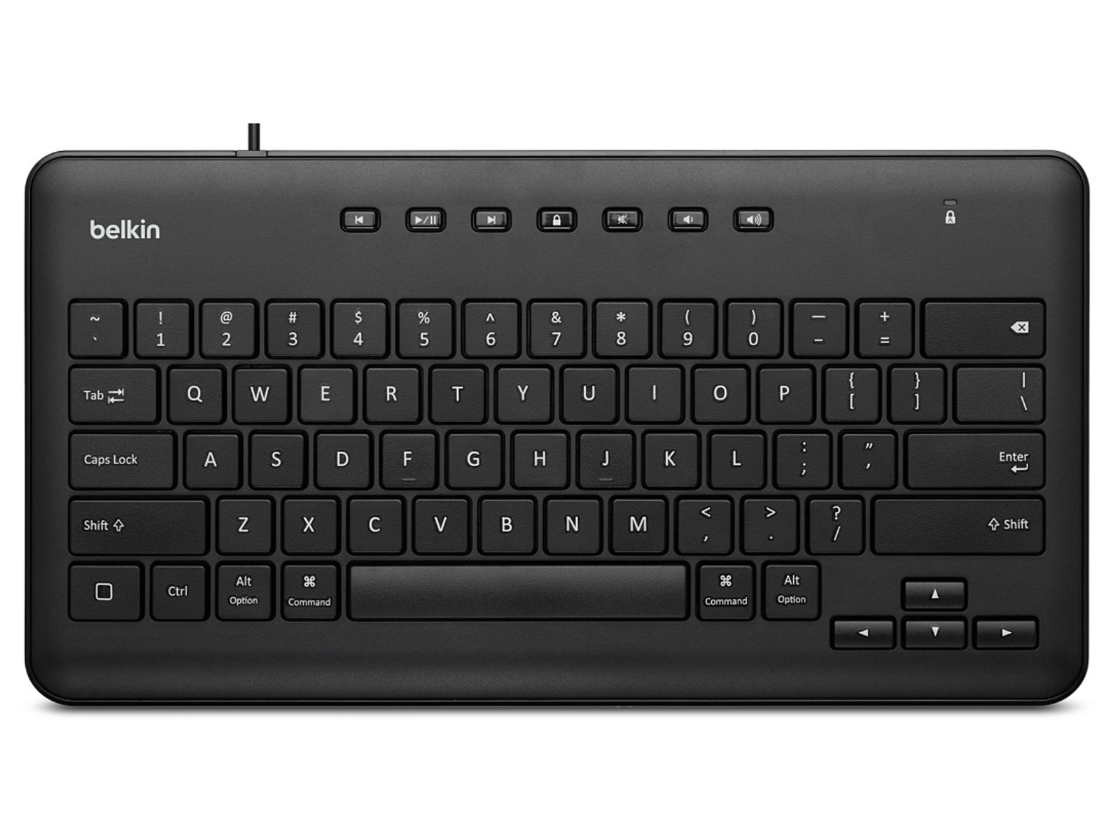 Belkin Wired Keyboard for iPad with Lighting Connector - Black - B2B124