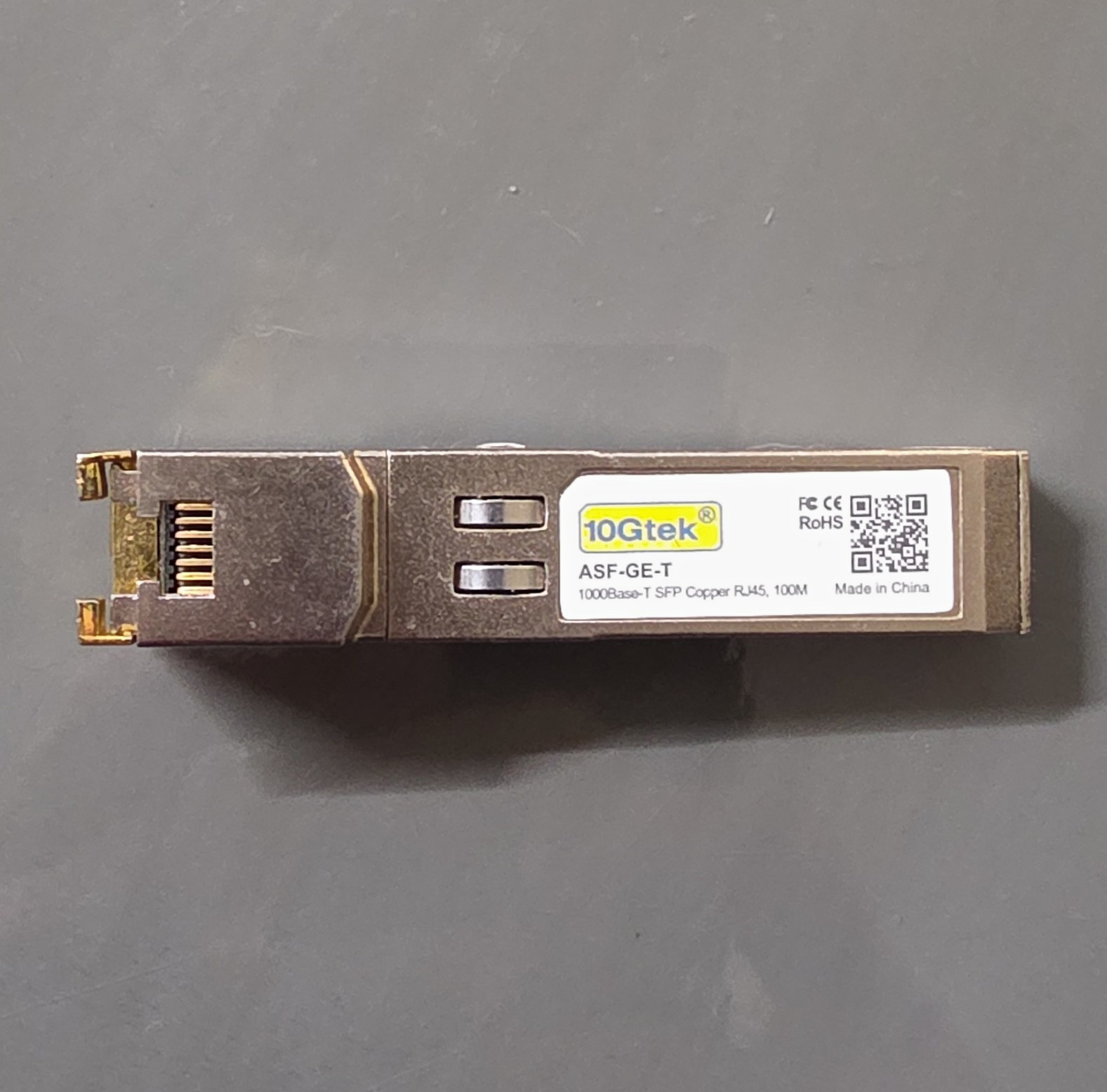 10Gtek ASF-GE-T SFP 1000Base-T to RJ-45 Copper Transceiver for Cisco