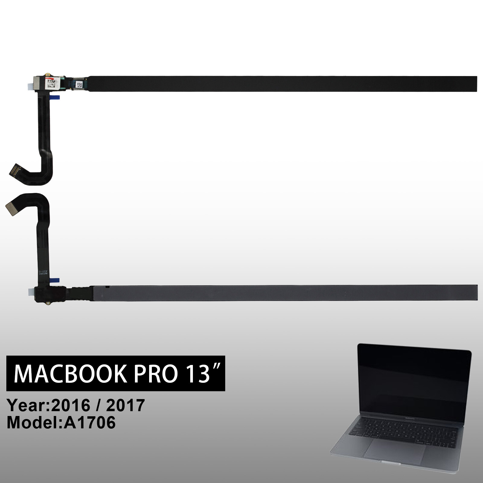 Genuine LED Touch Bar Ribbon Flex Cable For Apple Macbook Pro 13" 15" 2016-2020
