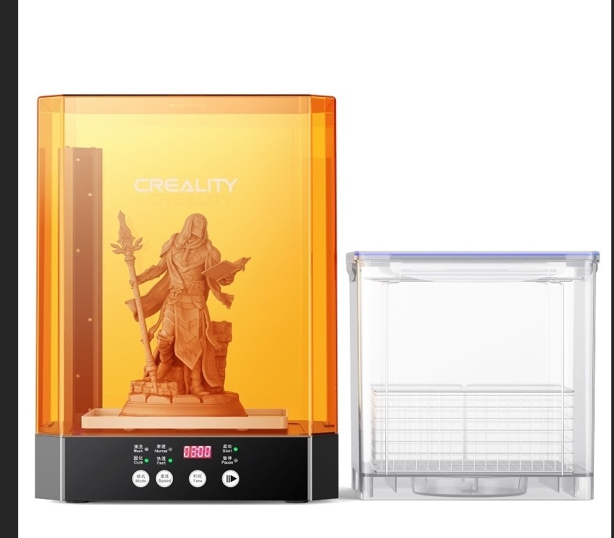 Creality UW-03 Wash and Cure Station 2 in 1 Machine Resin 3D Printer+3KG Resin