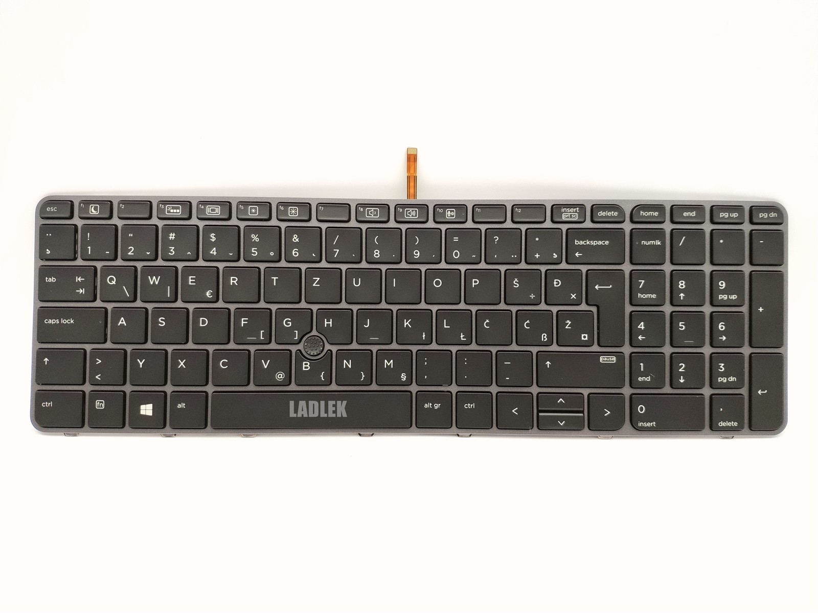 Bosnian Slovenian Croatian backlit keyboard for HP ZBook 15u G3/ZBook 15u G4