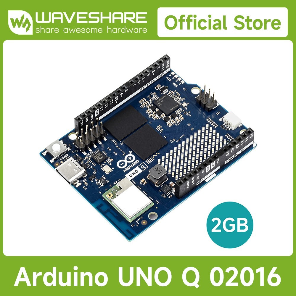 Arduino UNO Q Single-board Computer, Dual-architecture Design Wi-Fi 5