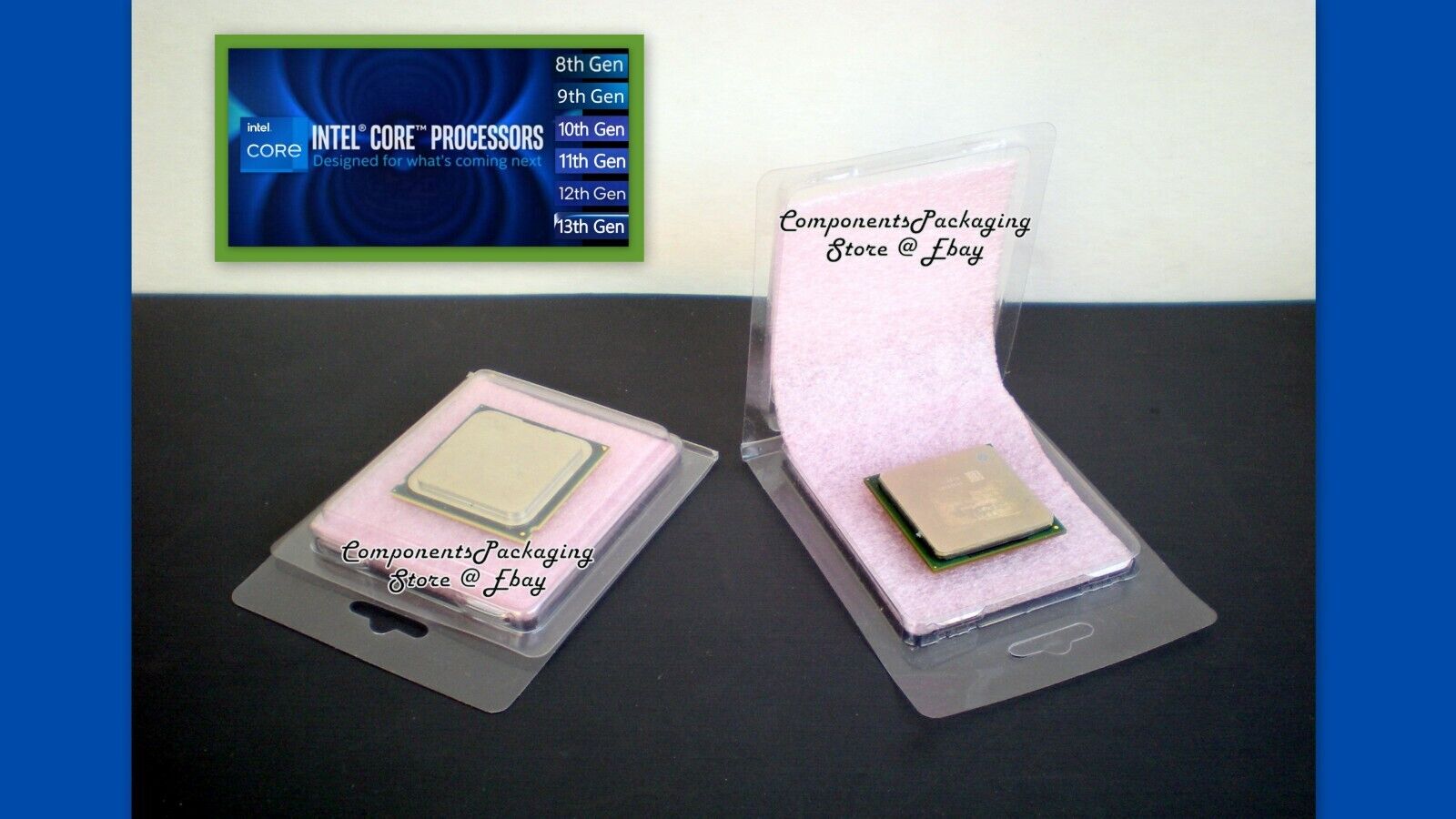 Socket LGA 1200 Packaging Plastic Case for i9 i7 i5 i3 - Lot of 10 25 40 80 250
