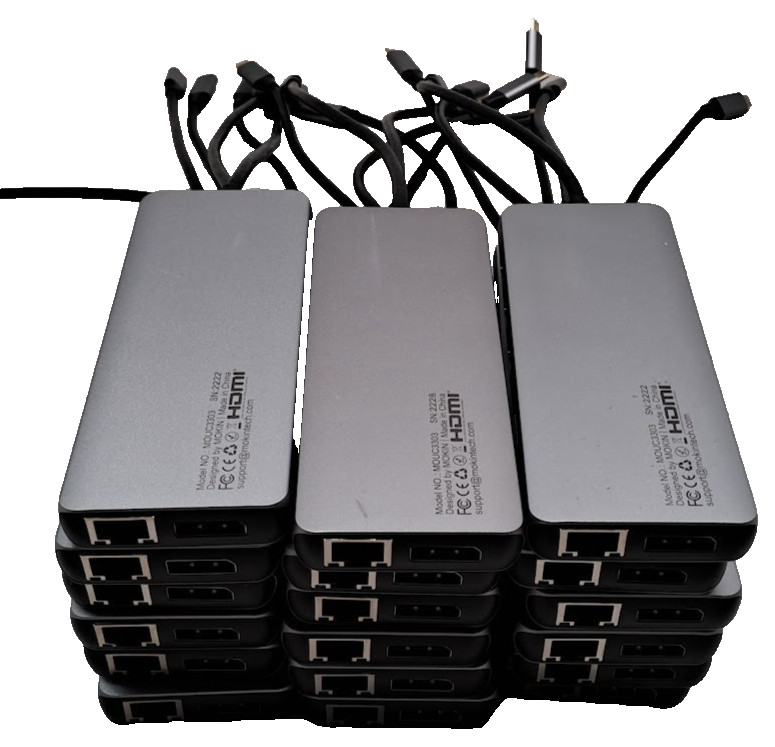 18X MOKIN DOCKING STATION  - MODEL MOUC3303