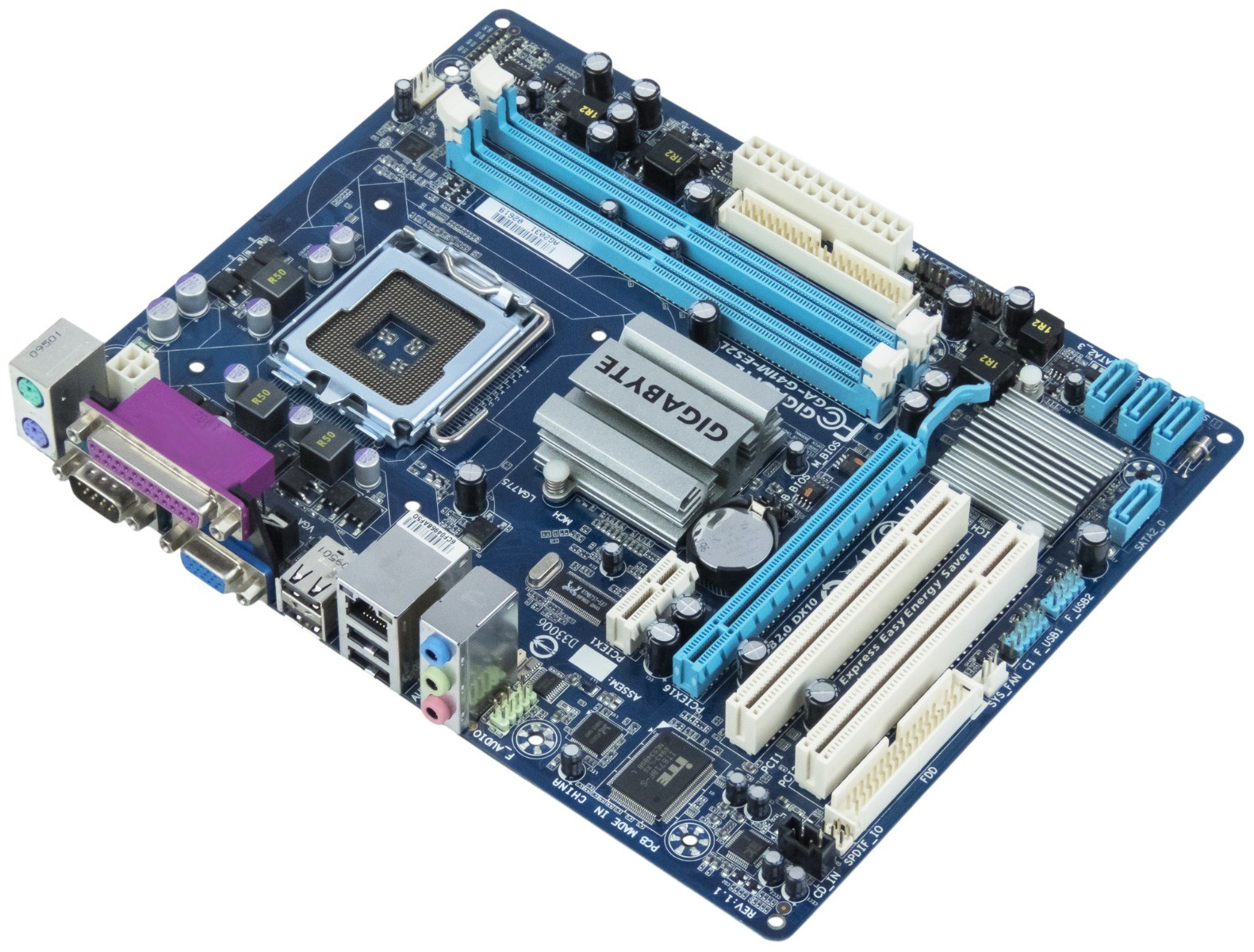 MOTHERBOARD GIGABYTE GA-G41M-ES2L LGA775 DDR3 microATX
