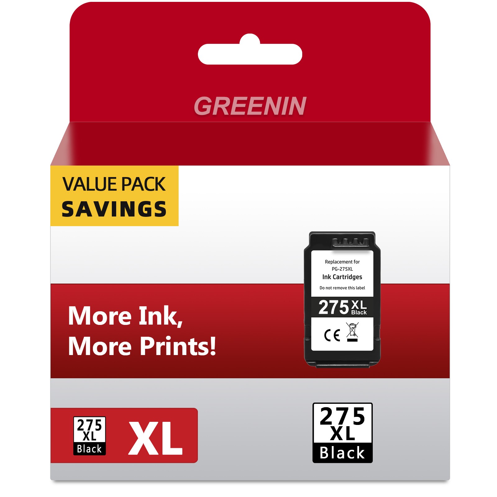 PG-275XL CL-276XL Ink Replacement for Canon Pixma TS3522 TS3520 TR4722 TS3722