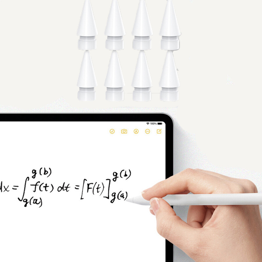 8PCS Nib Tips Replacement For Apple Pencil 1st Gen 2nd Gen Pen Nibs For iPad Pro