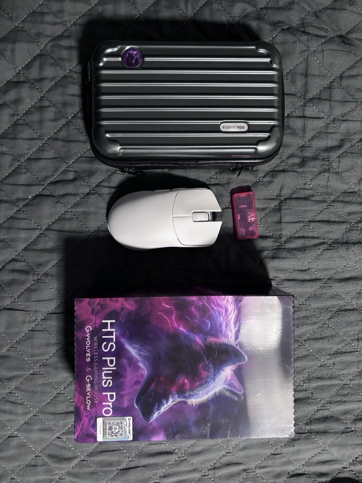 G-Wolves HTS Plus Pro 28g Magnetic 8K Gaming Mouse