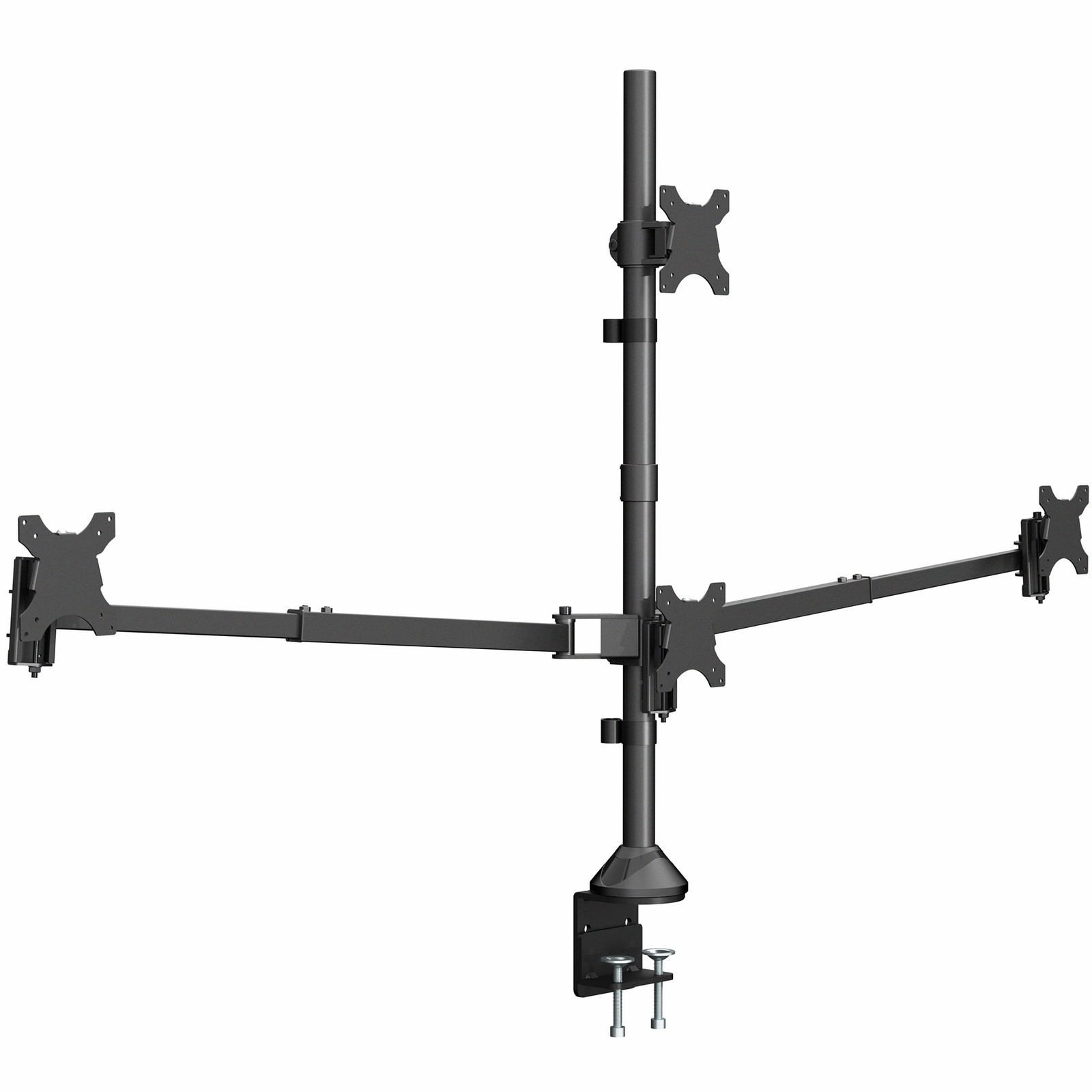 VIVO Telescoping Extra Tall Quad Ultrawide 27" to 38" Monitor Desk Mount
