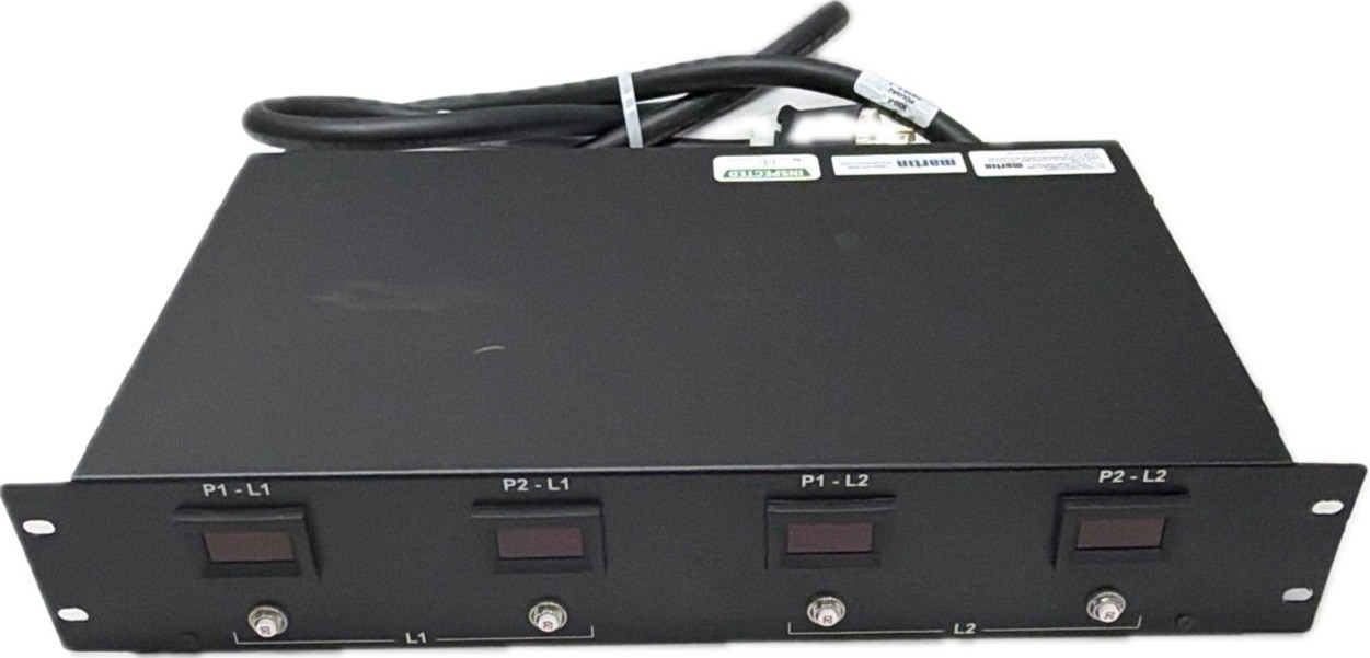 Martin Enclosures PSRM-2U-H500M 30A 125/250V Rack PDU 4 Display Hubbell