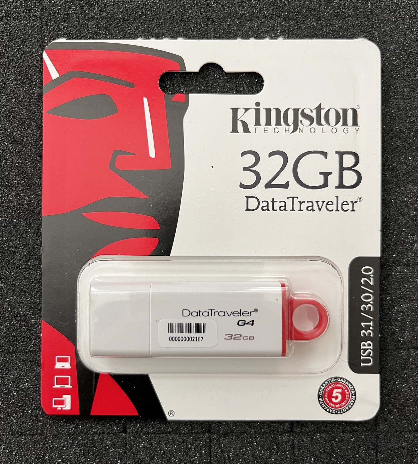 Kingston Technology 32GB G4 DataTraveler Flash Drive - NEW