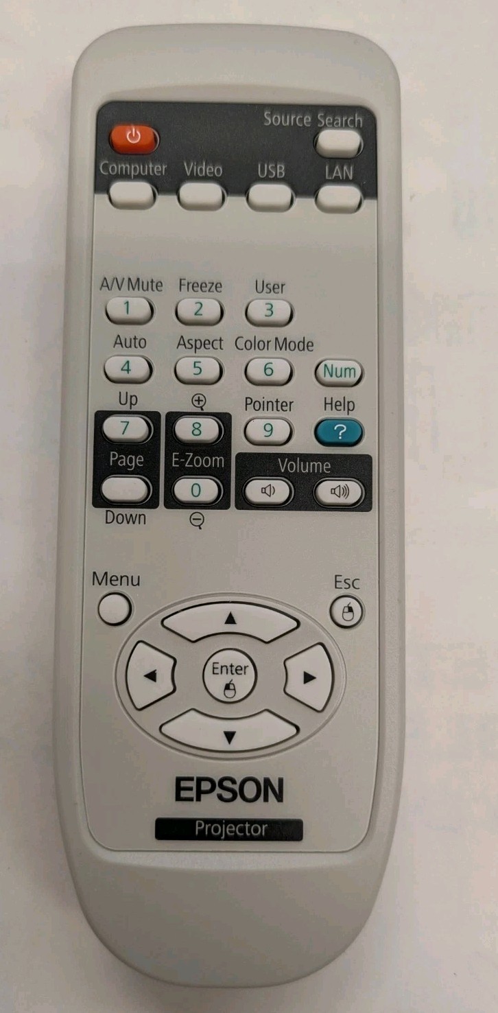 OEM Epson 151944200 Projector Remote Control Seiko NEW 84+ 85+ 92 93 96W 905