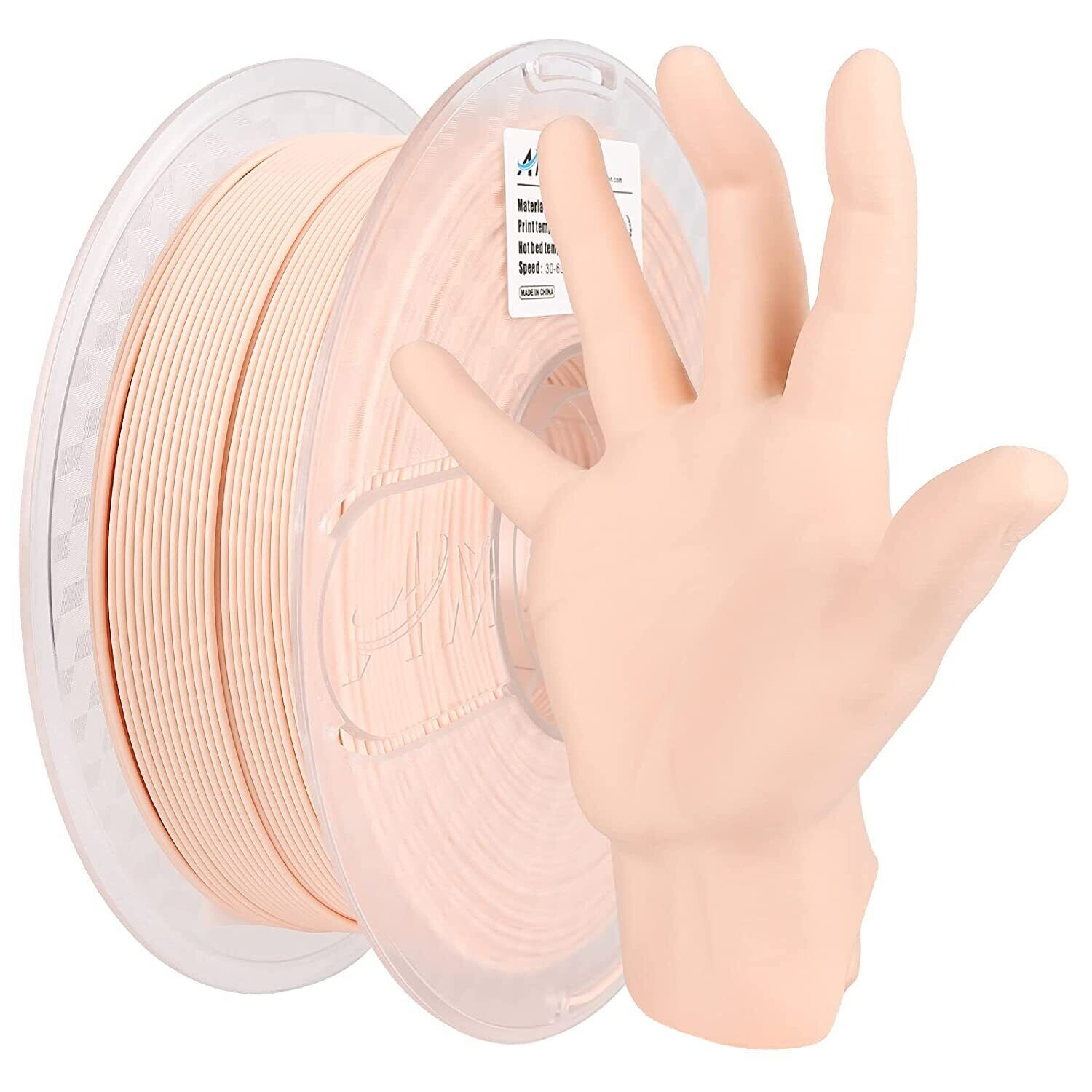 Skin/Flesh Color 3D Printer Filament 1.75mm 1KG ABS For Print MakerBot RepRap