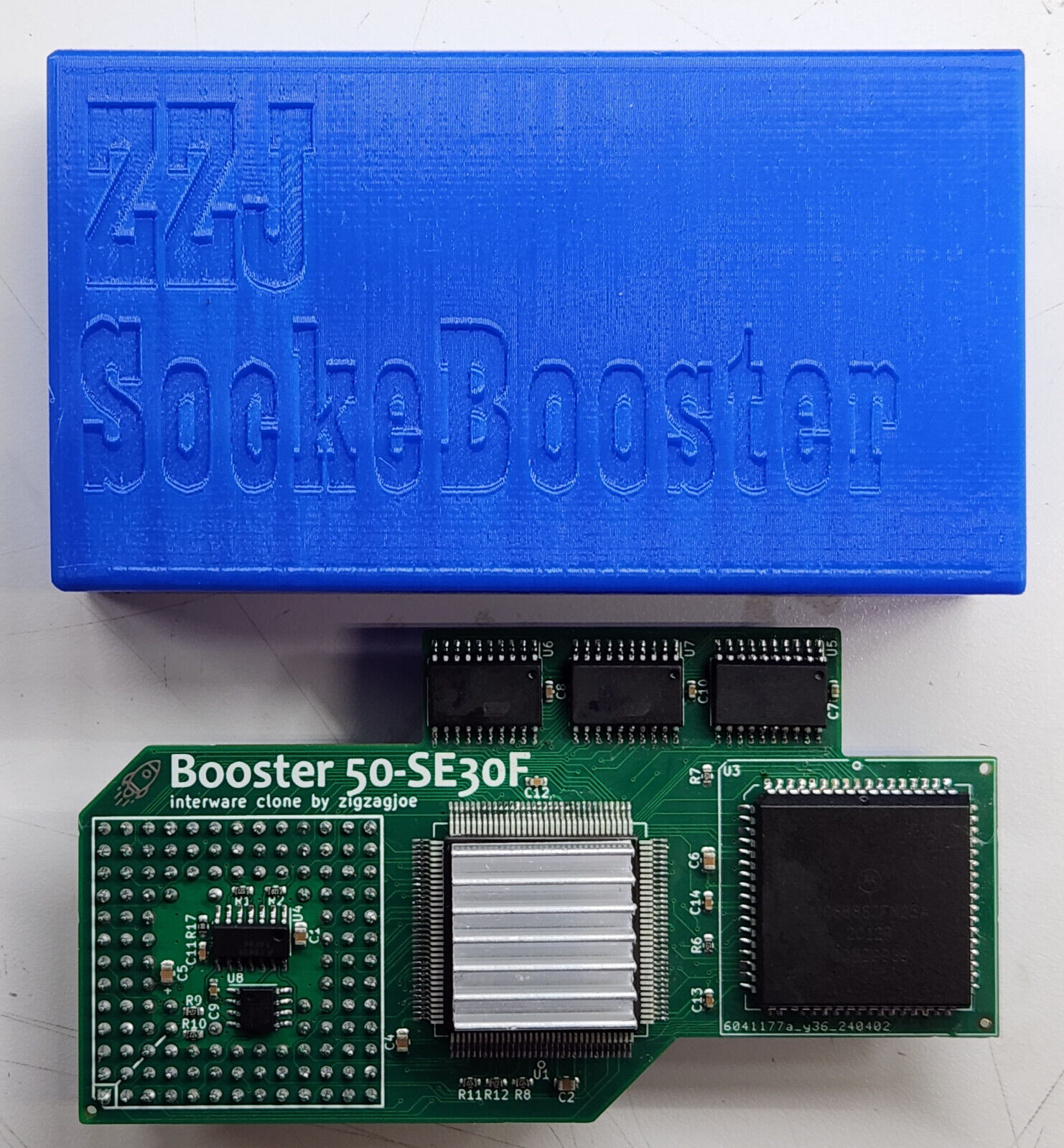 New Socketed Booster 50-SE30F Accelerator for Apple Macintosh SE/30 and IIx+FPU