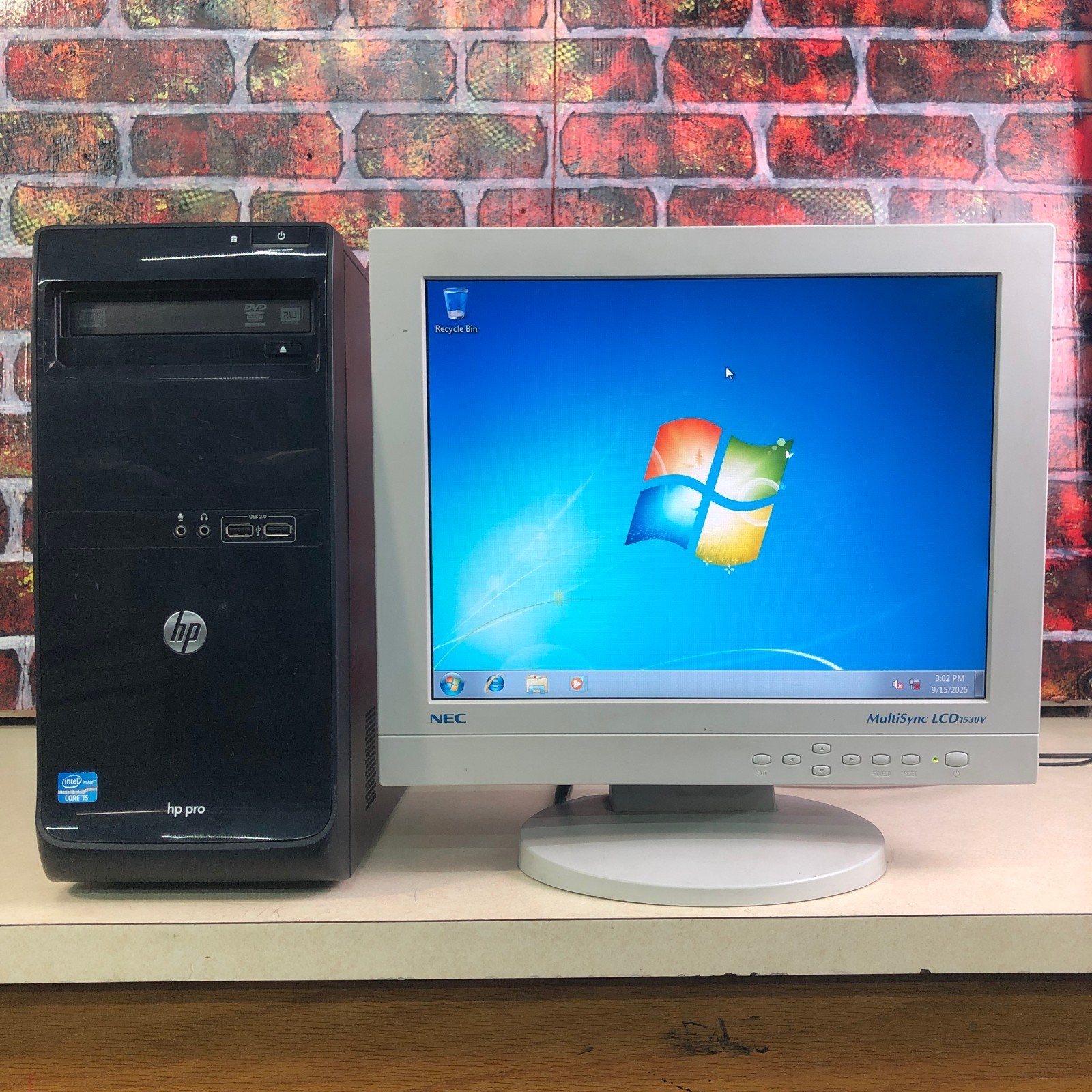 HP Pro Desktop Desktop PC i5-3470 3.20GHz 4GB RAM 500GB HDD (Windows 7 Pro)