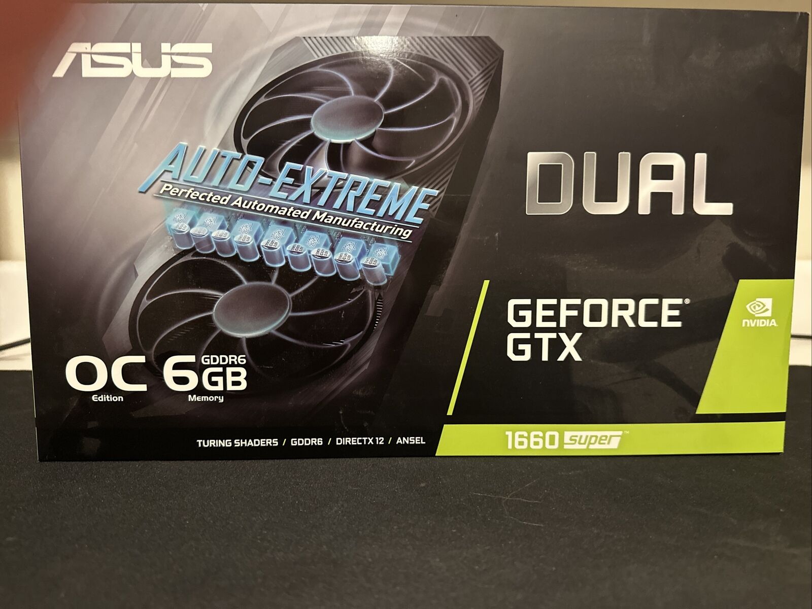 Asus GeForce GTX Dual 1660 Super OC Edition Nvidia Graphics Card Auto Extreme