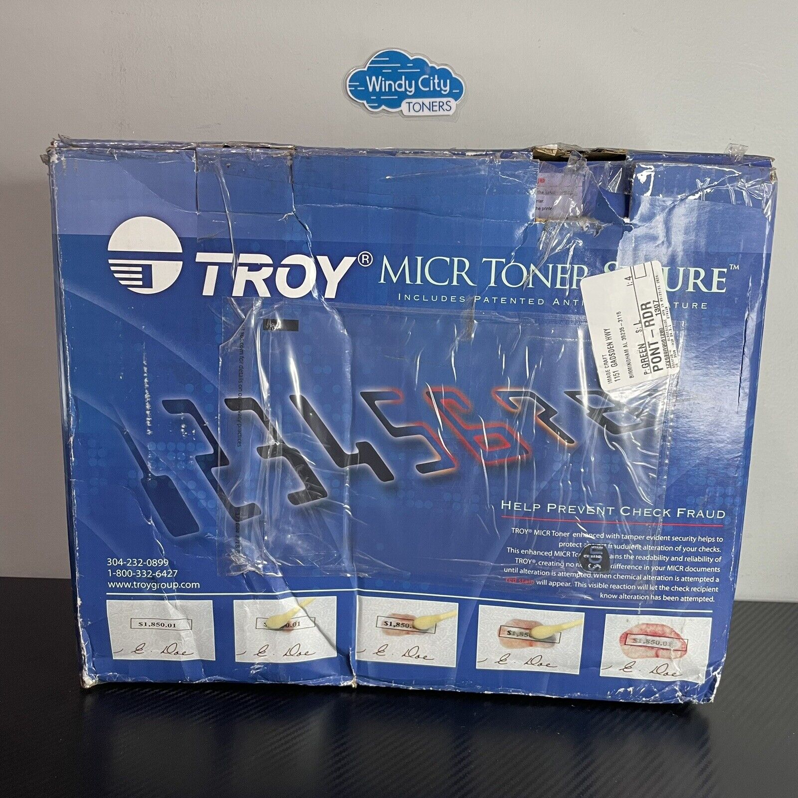 Troy 02-81135-001 MICR Toner Secure Cartridge Black For HP LaserJet 4250 Series