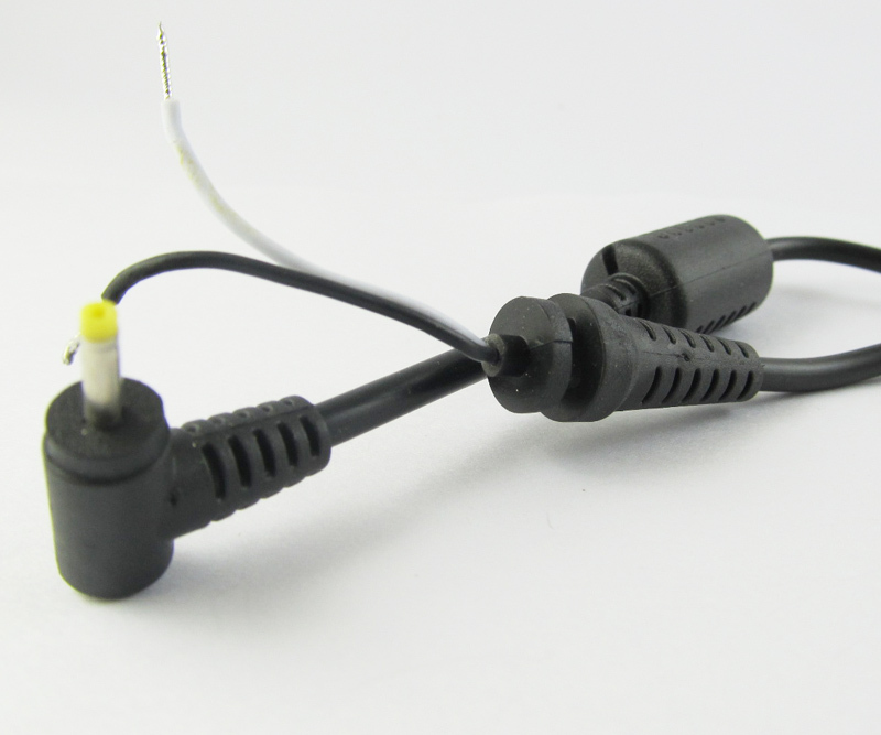 10pcs 1.2M/4Ft DC Power Cable 0.7 x 2.35mm Right Angle Plug Male For Asus Eee PC