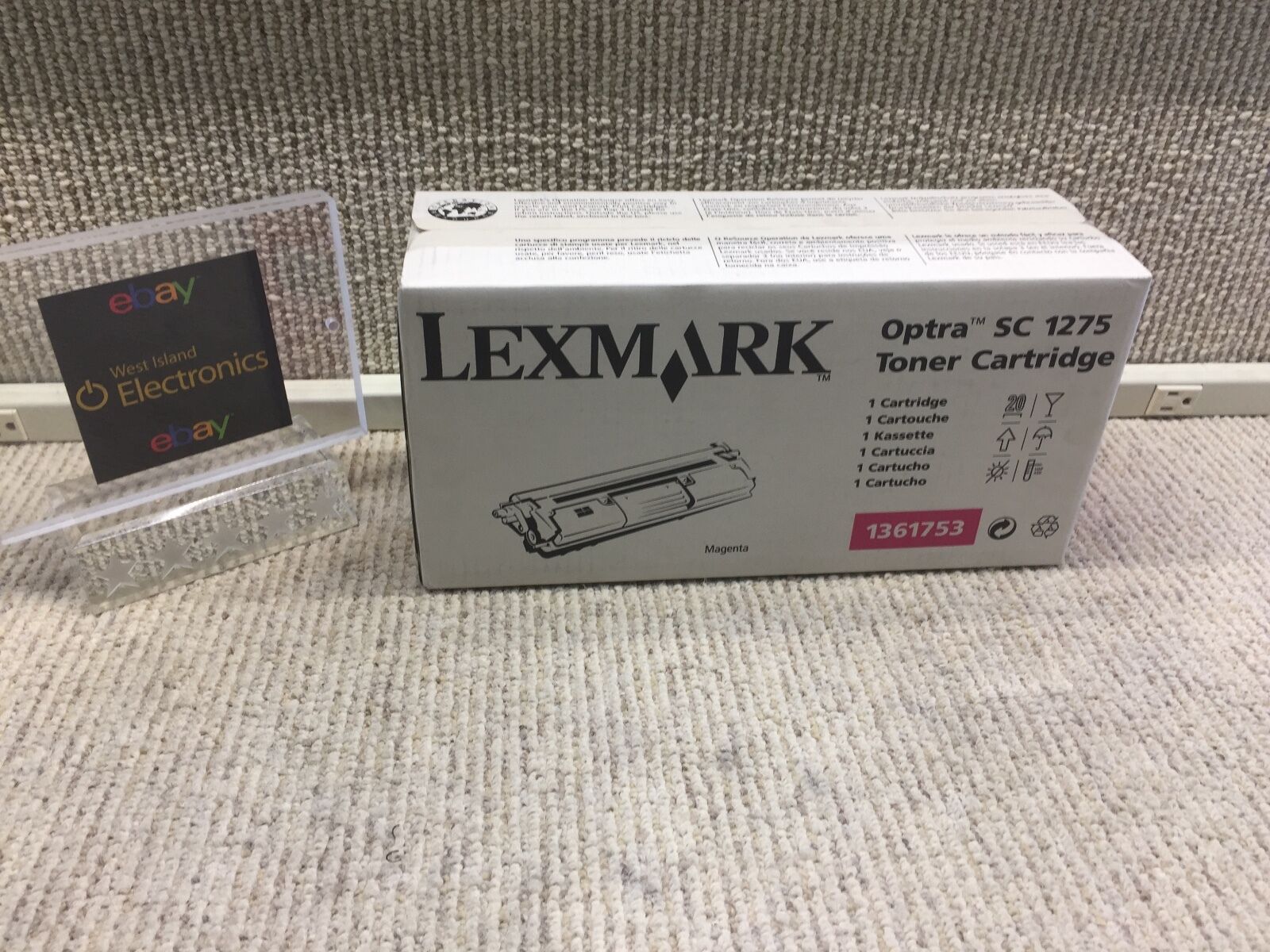 LEXMARK 69G8256 Black OEM Toner Genuine