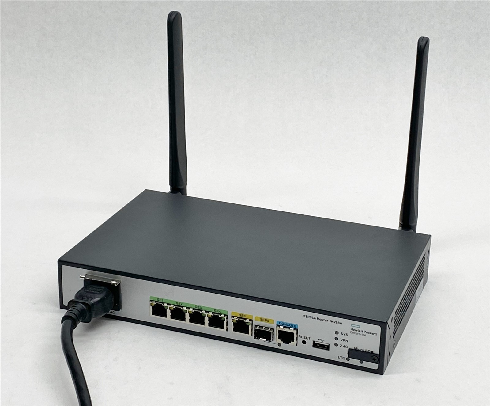HPE FlexNetwork MSR954 MSR954-W 802.11n Wireless Router JH298A +Antenna