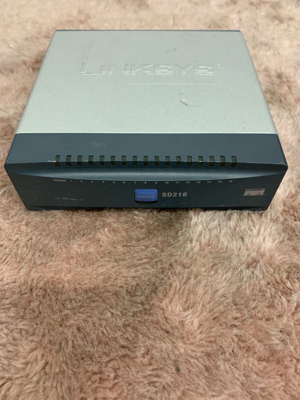 Linksys Port Switch 16 Port 10/100 Model: SD216