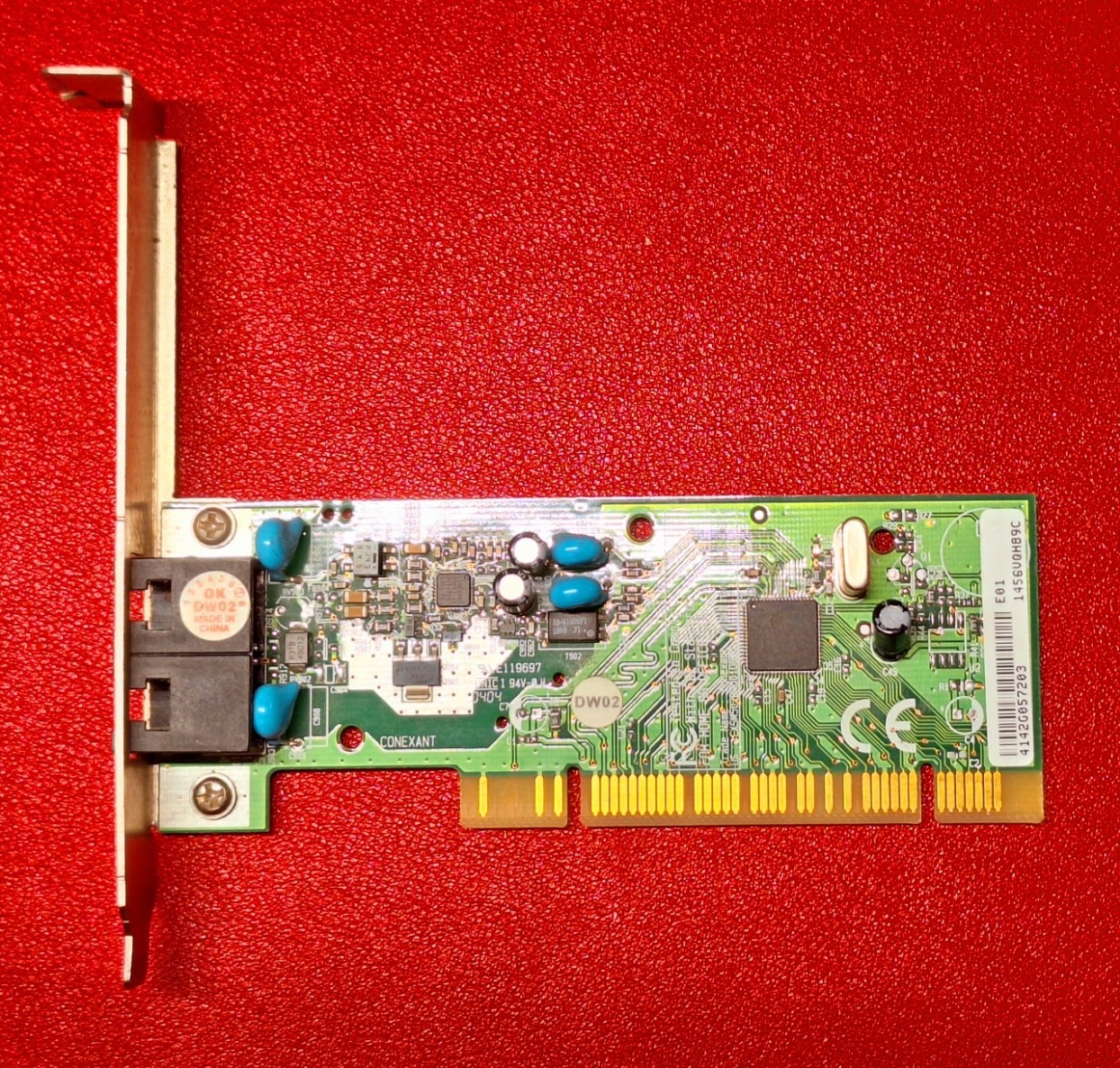 VINTAGE Conexant Systems RD01-D850 56K V.92 PCI Data/Fax Modem Expansion Card