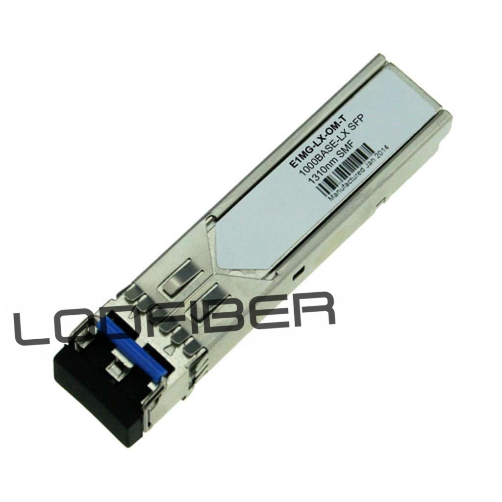E1MG-LX-OM-T Brocade Compatible 1000BASE-LX SFP 1310nm 10km Transceiver