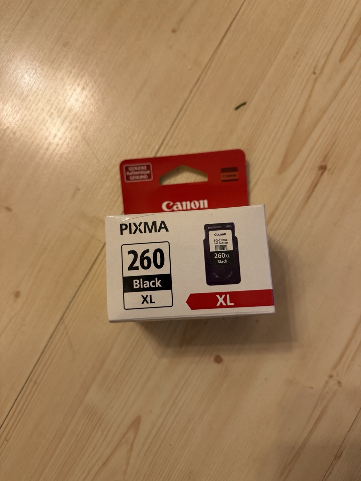 Canon Genuine Pixma Fine Cartridge 260 XL Black Ink- PG-260XL- 14.3ml New OEM