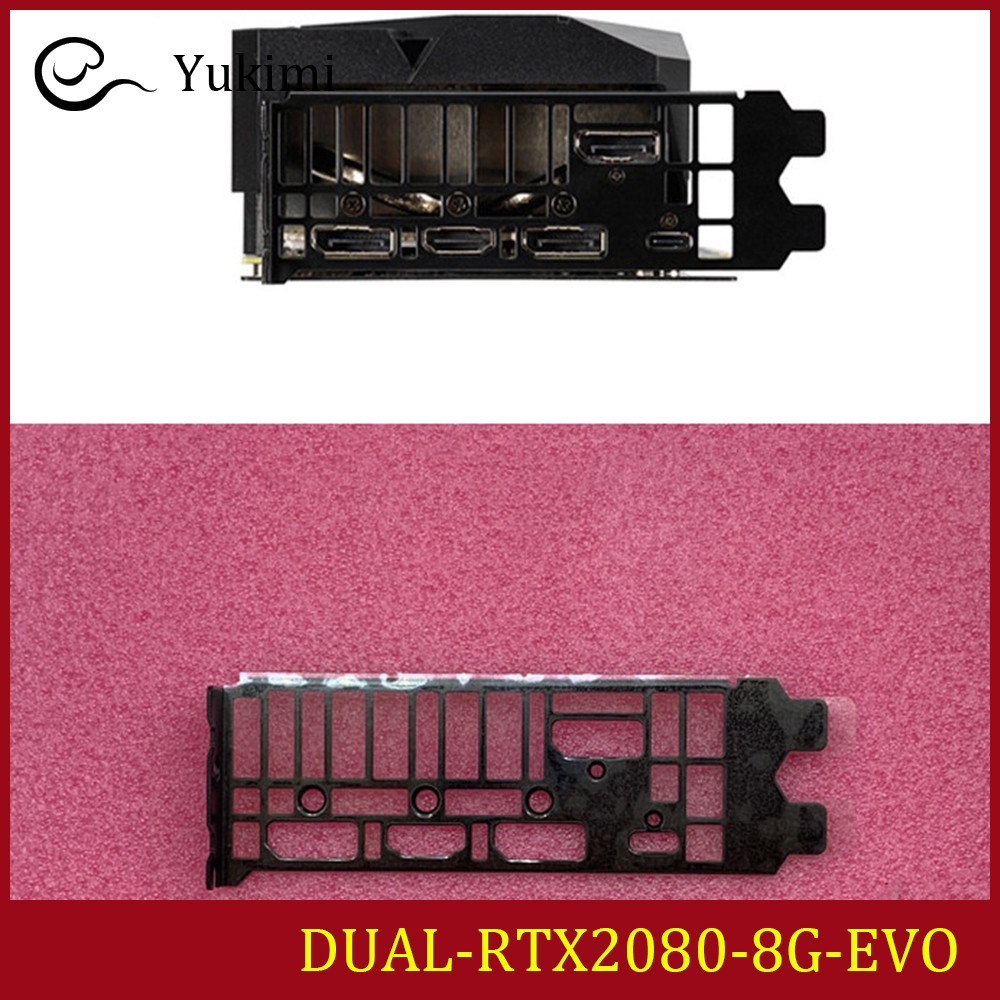 NEW FOR ASUS DUAL-RTX2080-8G Ｍotherboard I/O Shield Backplate