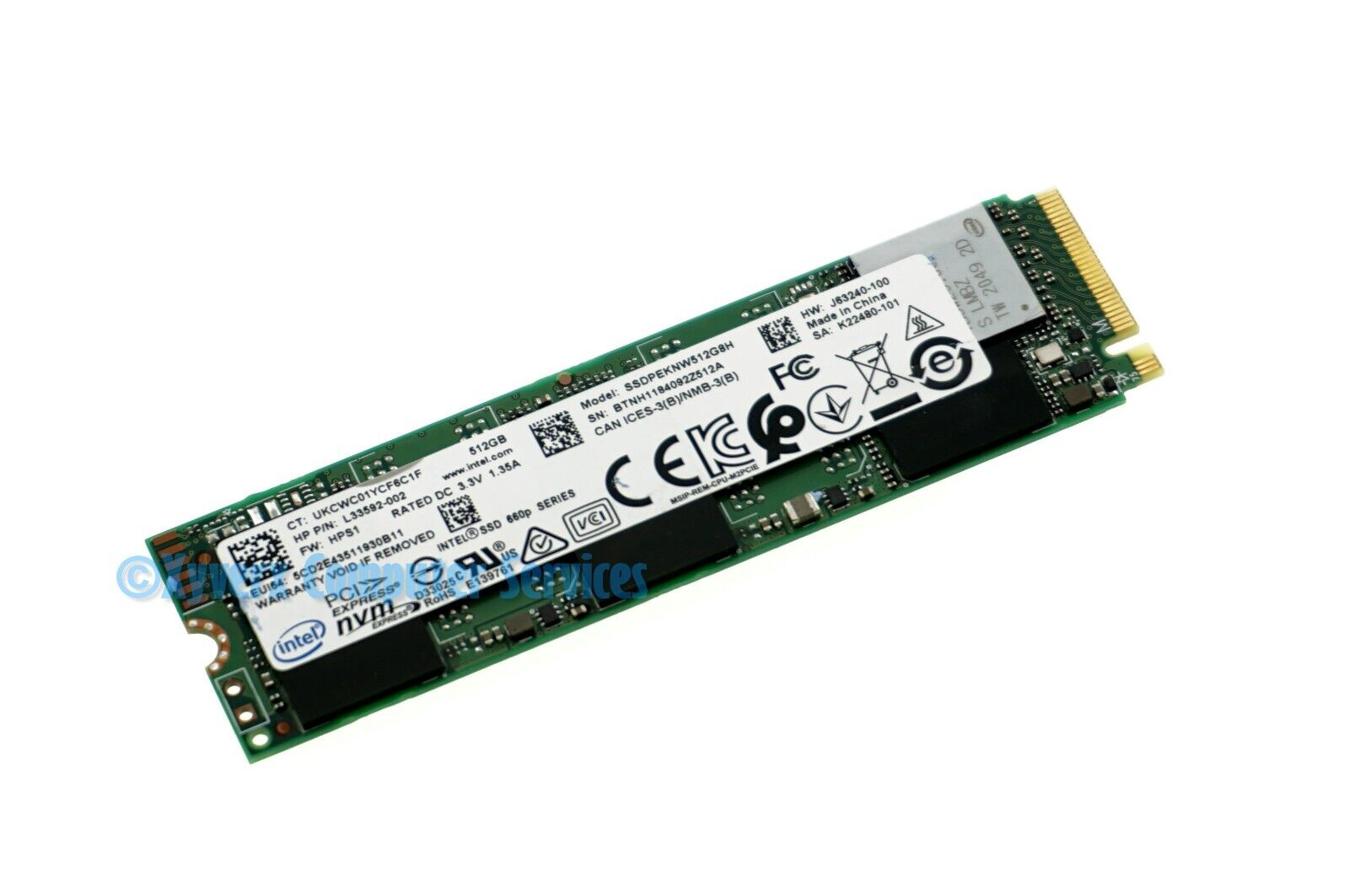L33592-002 SSDPEKNW512G8H GENUINE HP SSD 512GB 15M-EU 15M-EU0023DX (GRD A)(CA24)