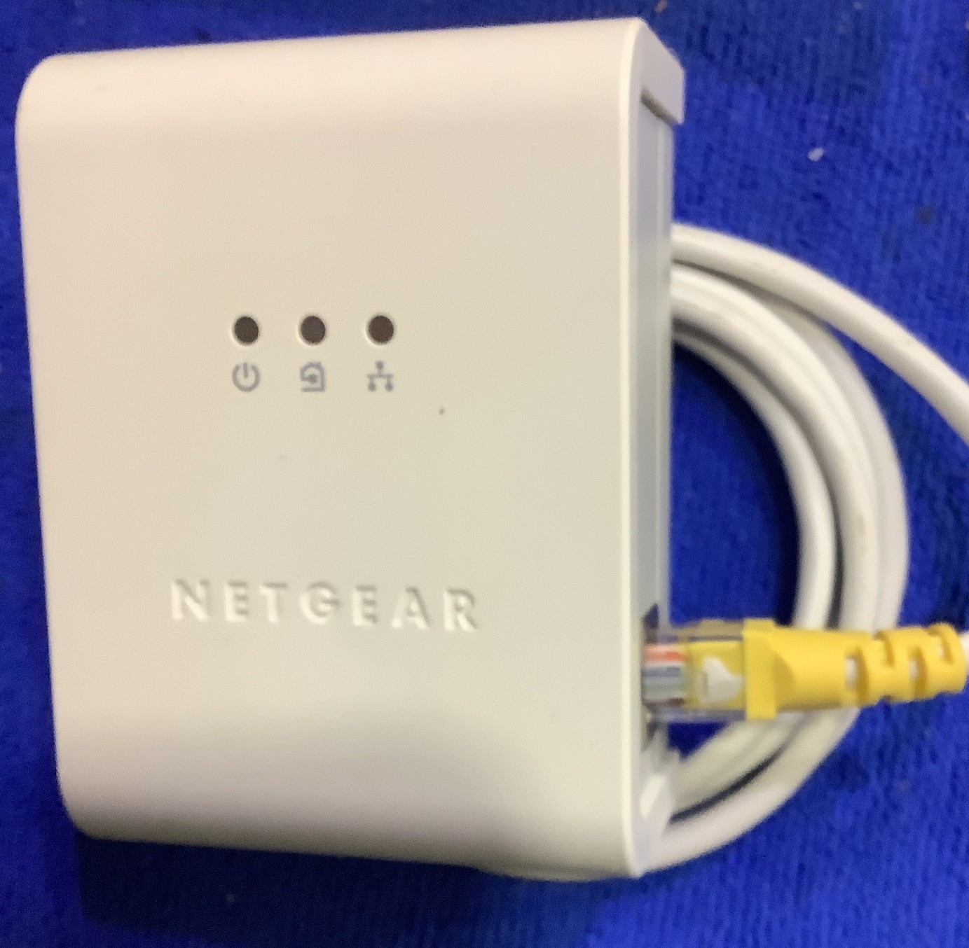 Netgear 85Mbps Powerline Network XET1001 Wall-Plugged Ethernet Adapter w/Cable
