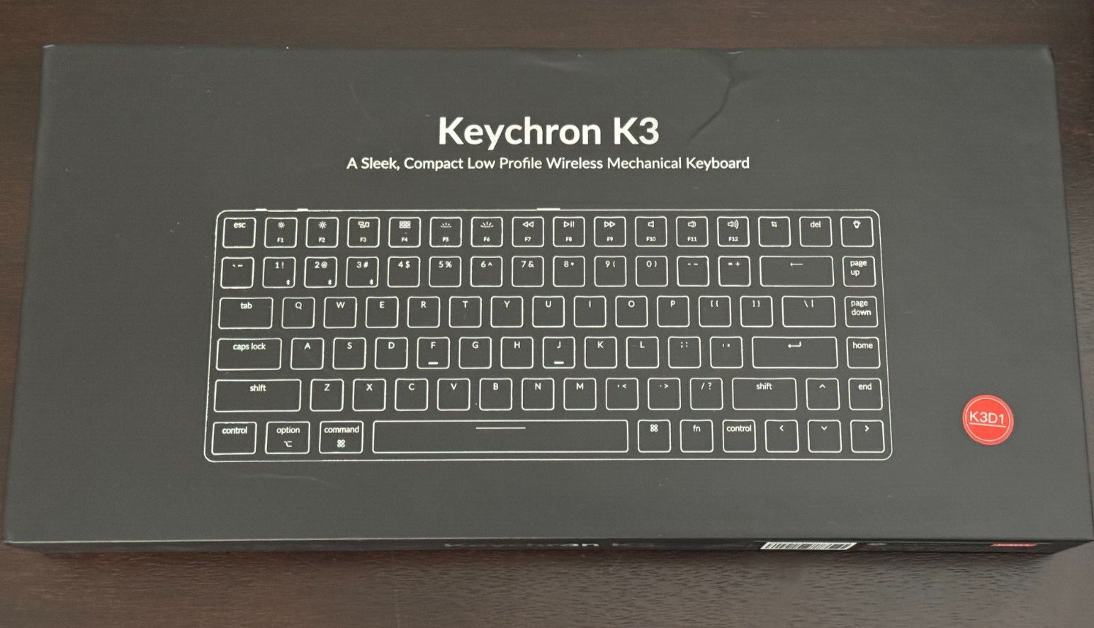 Keychron K3 Ultra-slim Wireless Mechanical Keyboard 75% (v2) | red