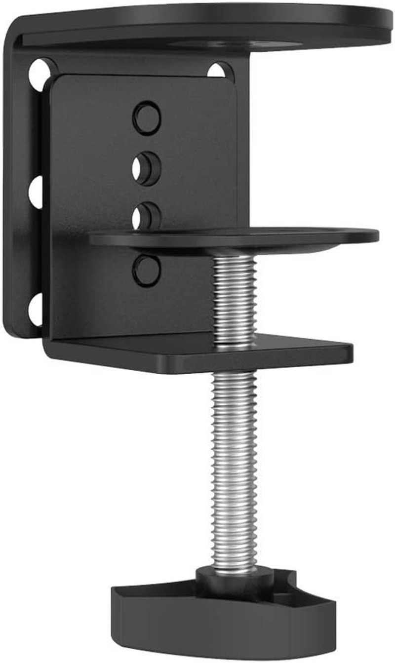 C Clamp Base Stand Mounting Accessory Desk Monitor Mount Clamp 4 Inch Black