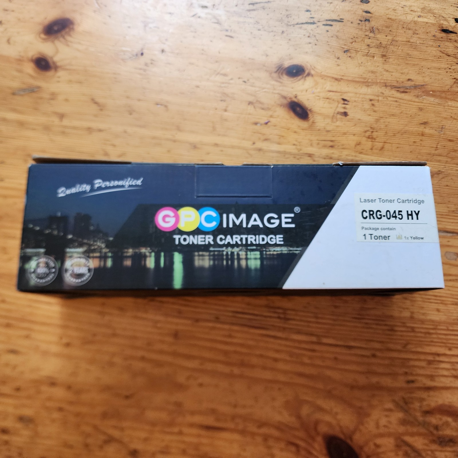 GPC IMAGE Toner Cartridge CRG-045 HY (YELLOW INK) SEALED