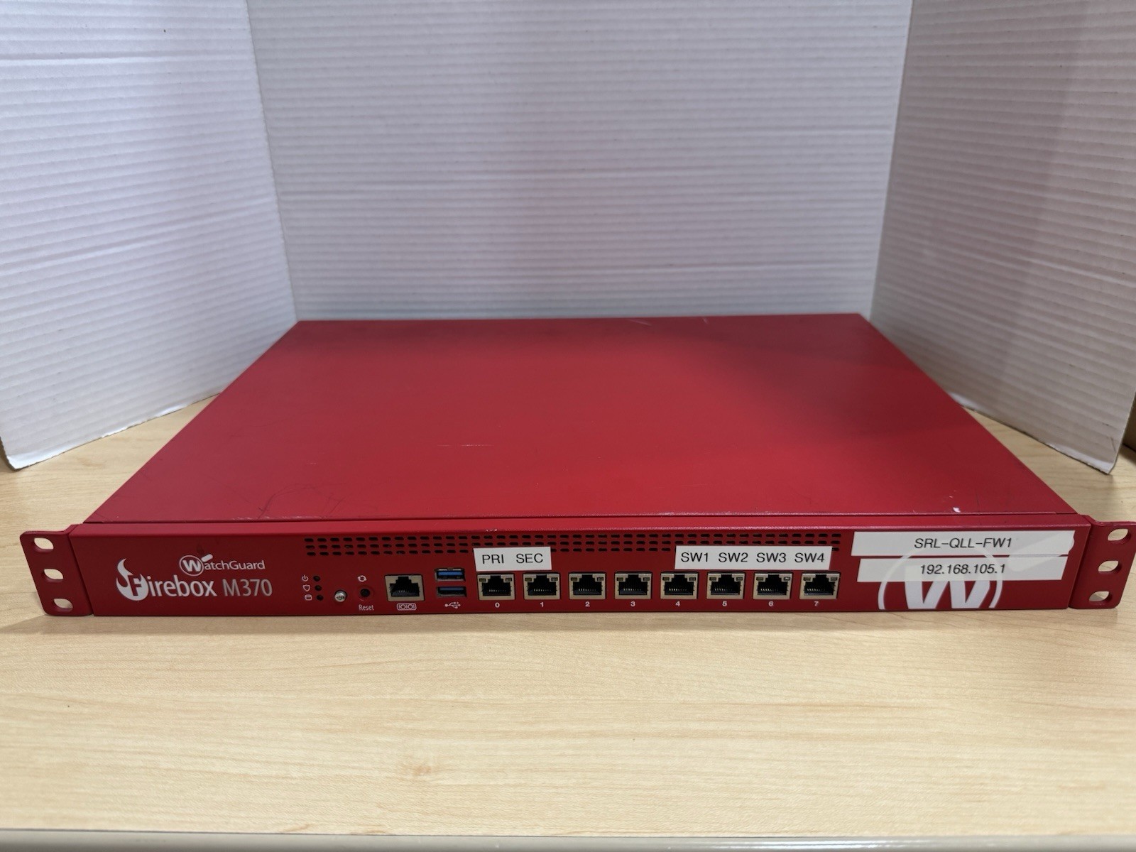 WatchGuard Firebox M370 Network Security Firewall