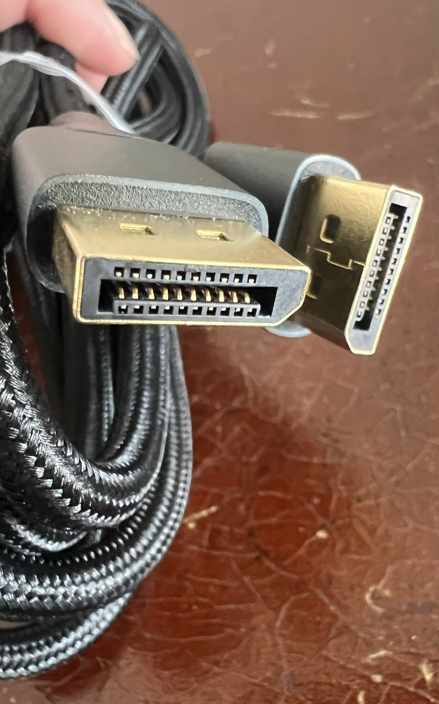 Insignia NS-PCDPDP-6 6ft DisplayPort to DisplayPort Cable 4K Ultra HD Black