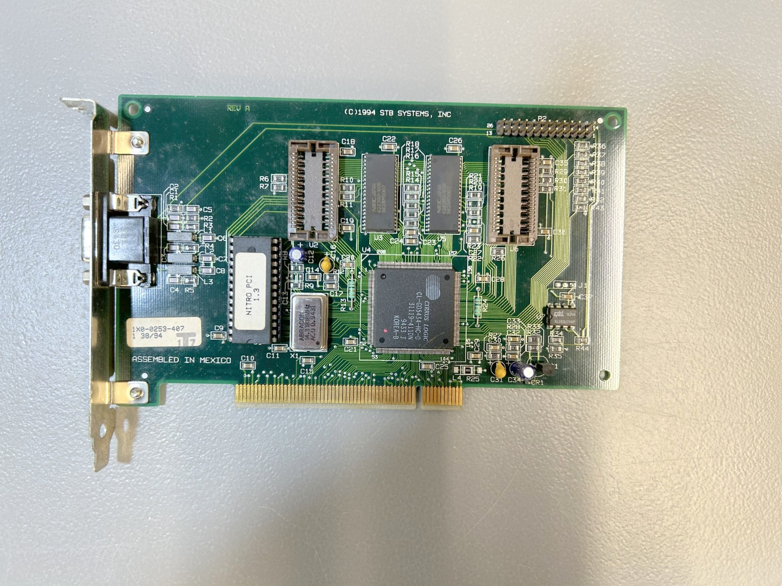 STB Systems  1X0-253-407 VGA Adapter