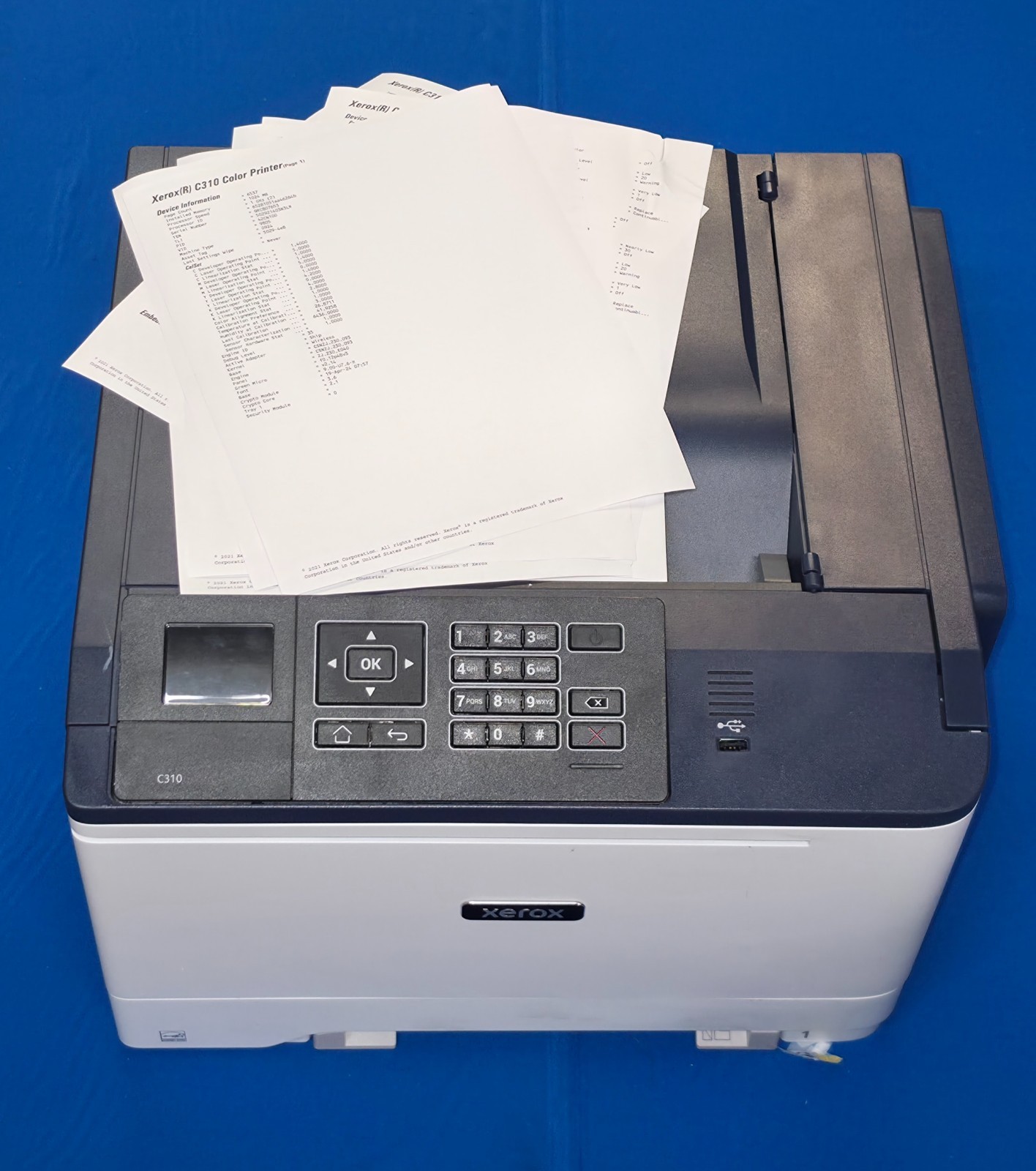 Xerox C310 C310N Color Laser Standard Printer PgCount 6K+