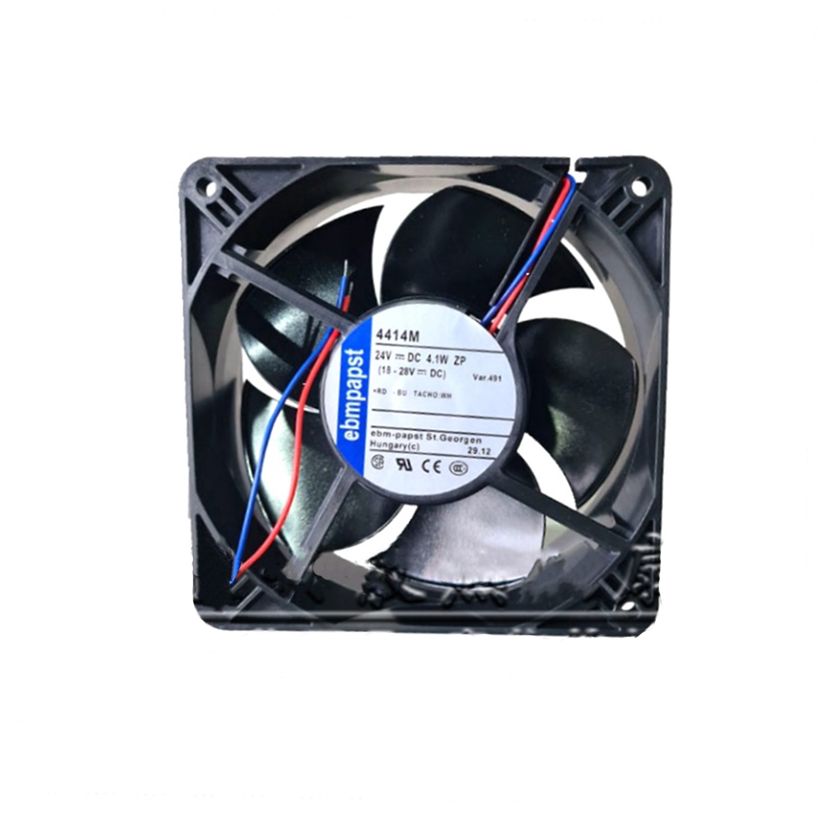 120mm Inverter Cooling Fan for Ebmpapst 4414M DC24V 4.1W 3Pin Cooler Fan Parts