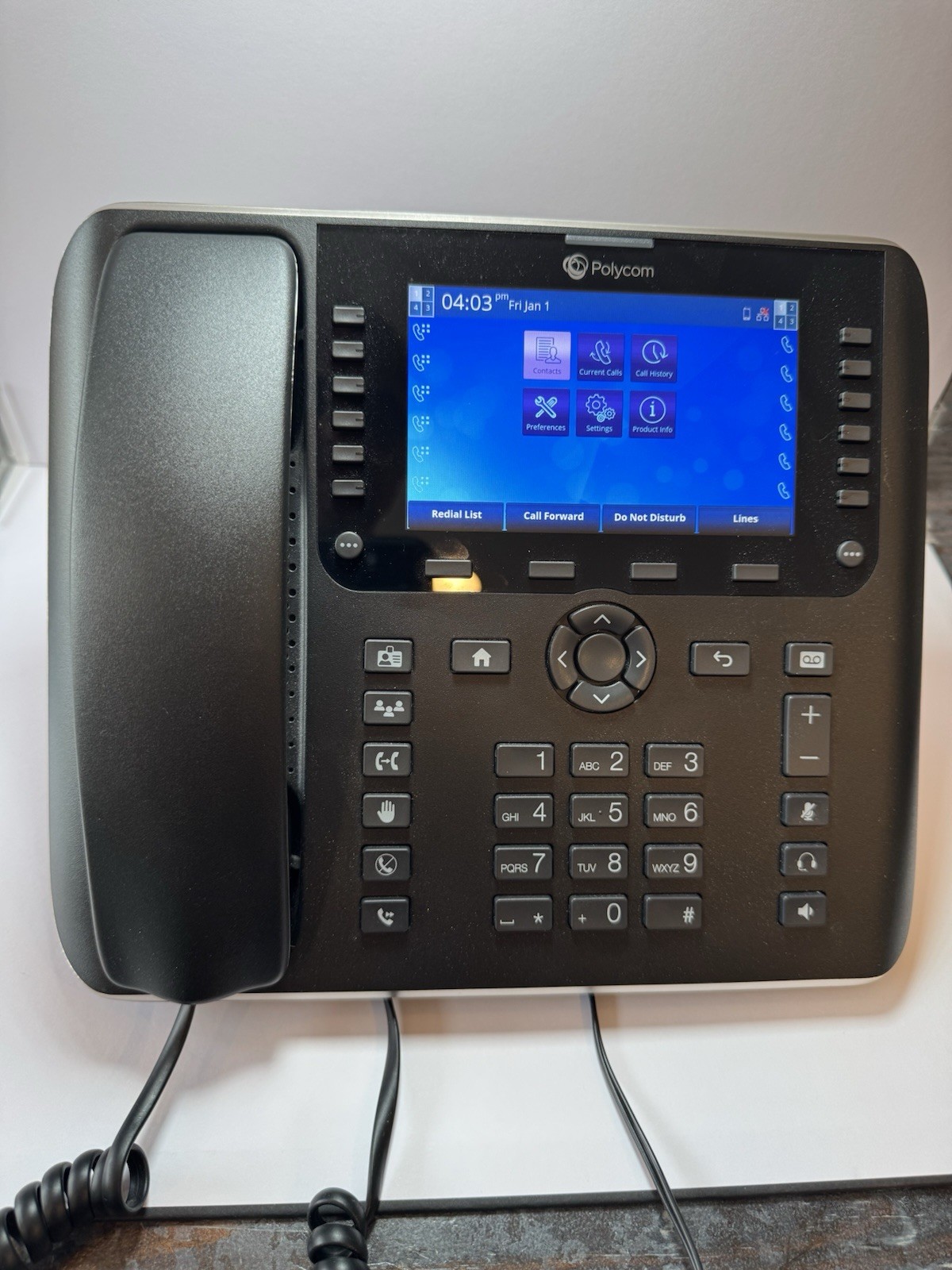 Polycom OBi2182 IP Phone with power adapter 12 lines, Color Display