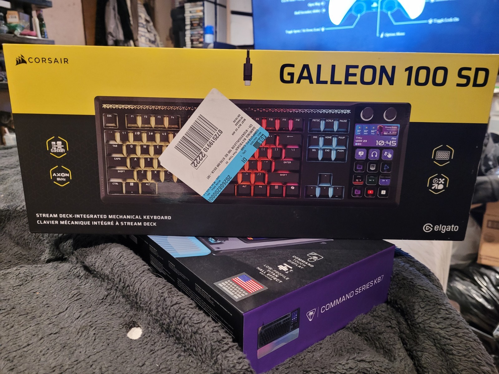 CORSAIR - GALLEON 100 SD Stream Deck-Integrated Mechanical Gaming Keyboard - ...